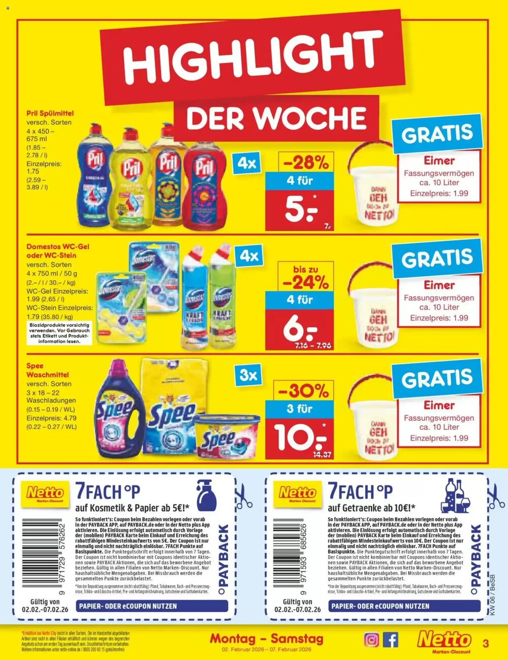 Netto Marken-Discount Prospekt (ab 02.02.2026) zum Blättern - Seite 3