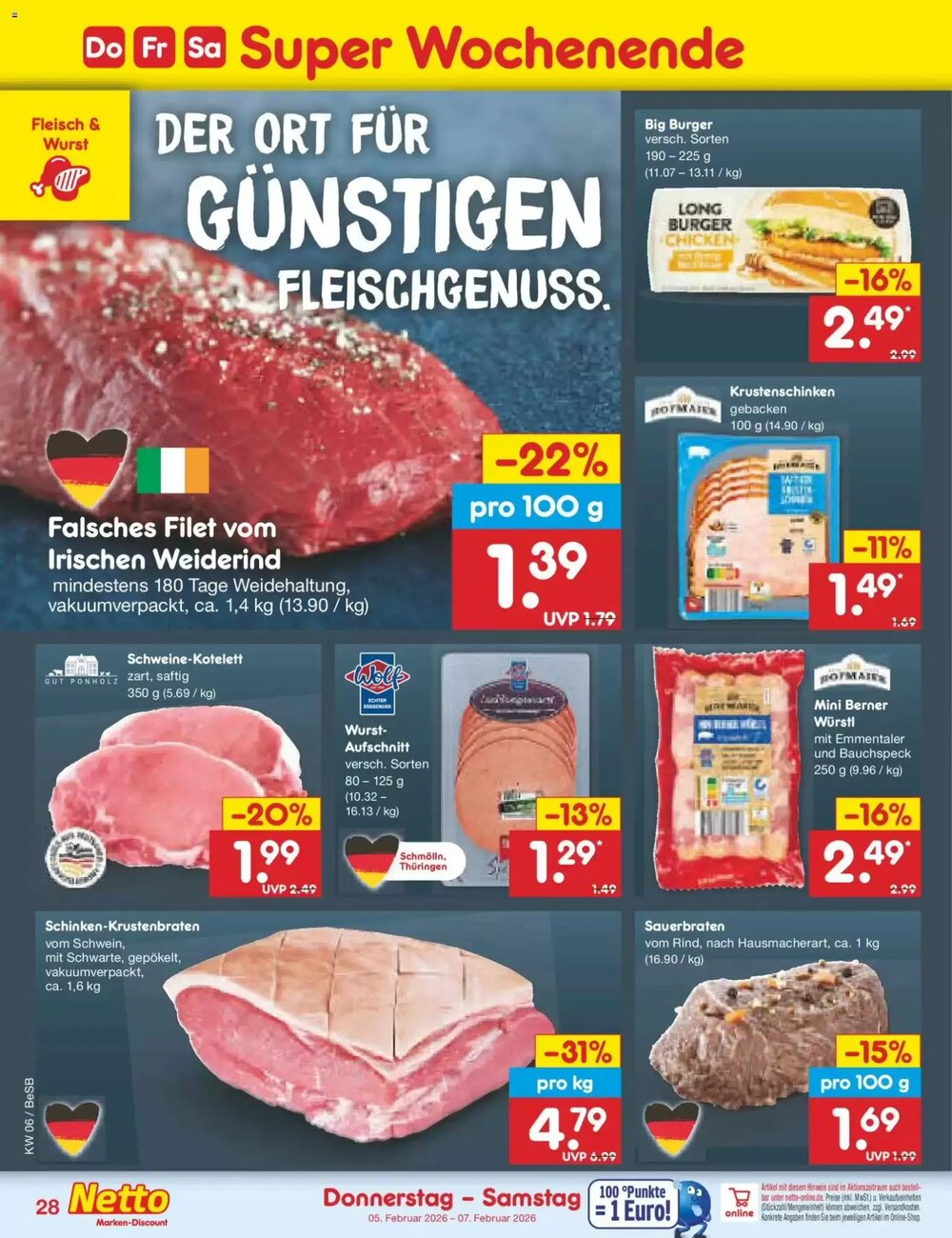 Netto Marken-Discount Prospekt (ab 02.02.2026) zum Blättern - Seite 40