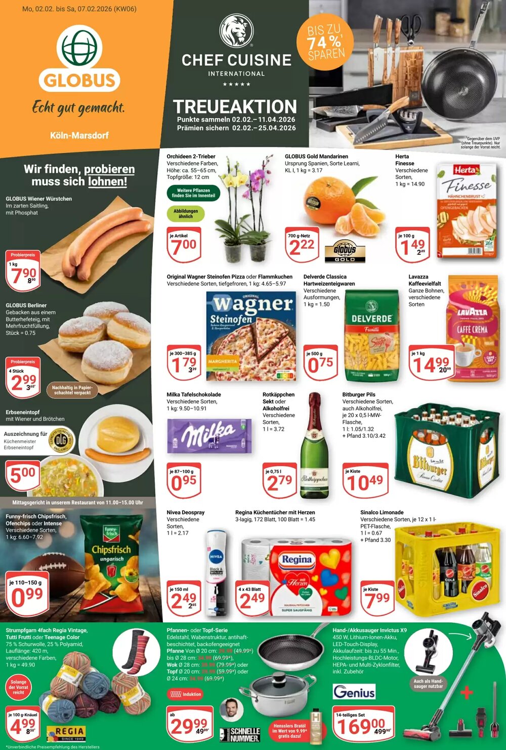 Globus Prospekt (ab 02.02.2026) zum Blättern - Seite 1