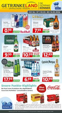 Getränkeland Prospekt (ab 02.02.2026) zum Blättern