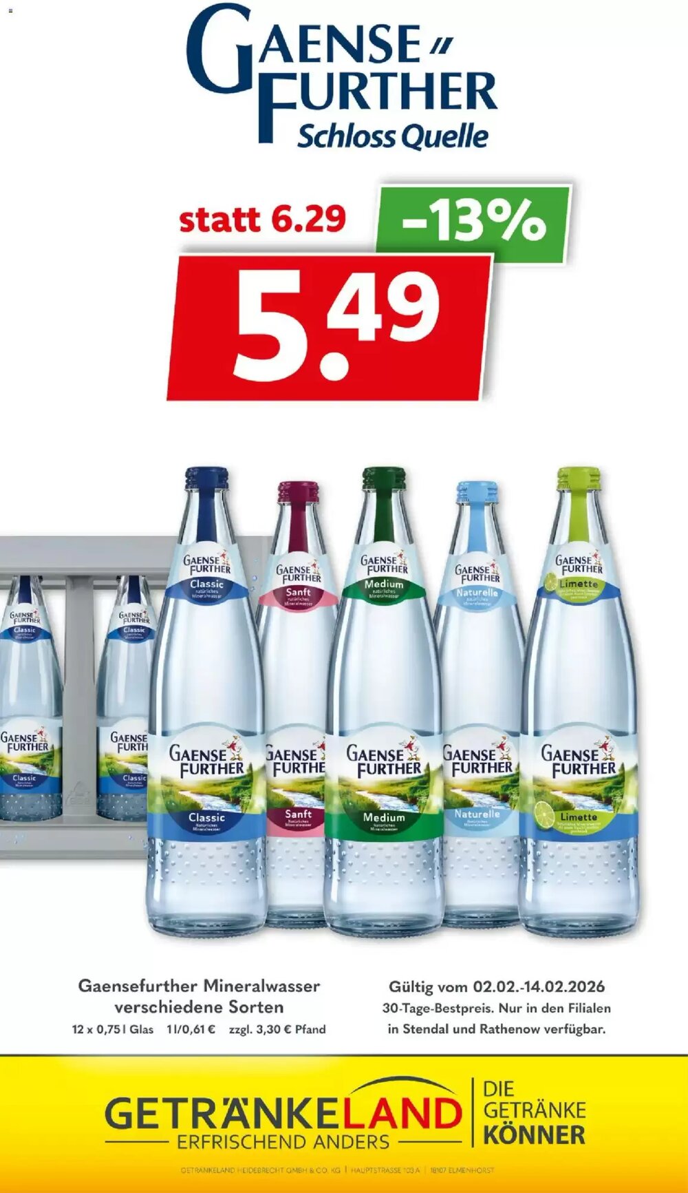 Getränkeland Prospekt (ab 02.02.2026) zum Blättern - Seite 8