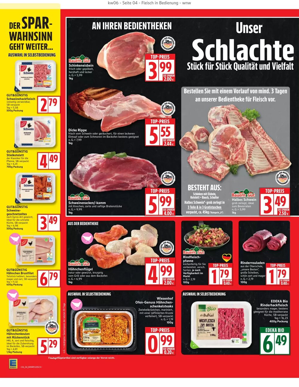 Edeka Prospekt (ab 02.02.2026) zum Blättern - Seite 4