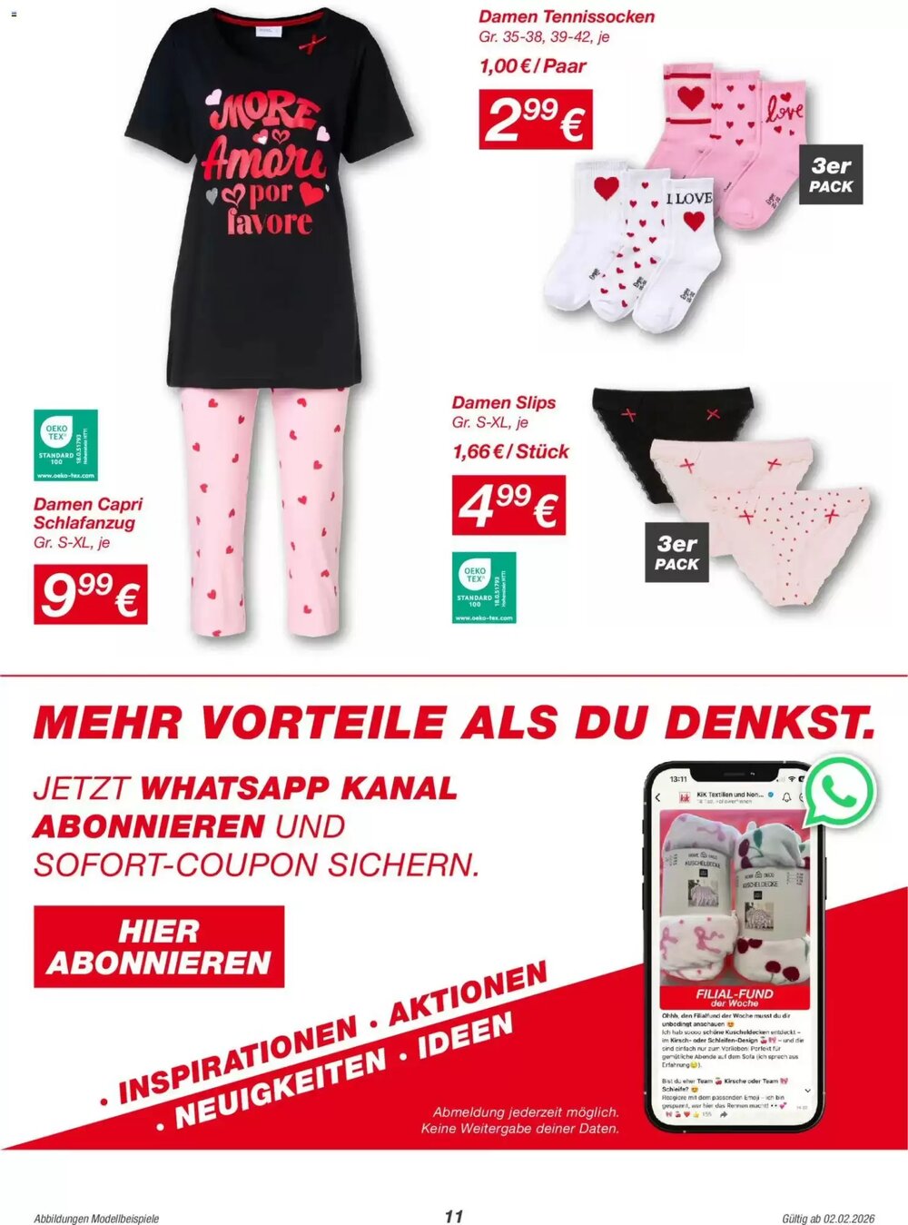 KiK Prospekt (ab 02.02.2026) zum Blättern - Seite 11