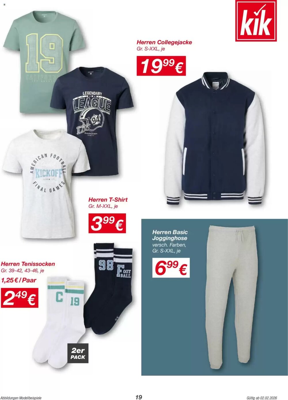 KiK Prospekt (ab 02.02.2026) zum Blättern - Seite 19