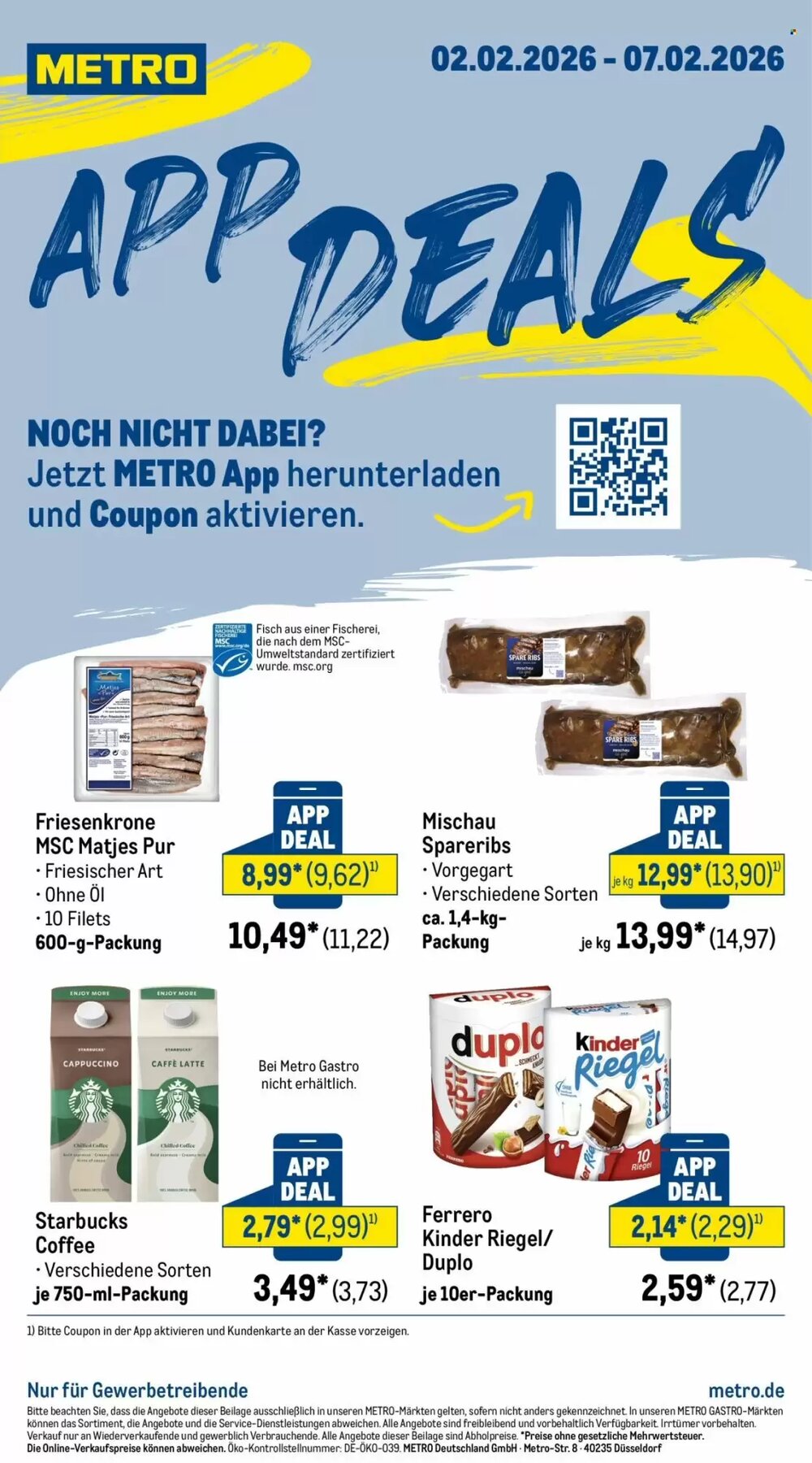 METRO Prospekt (ab 02.02.2026) zum Blättern - Seite 1