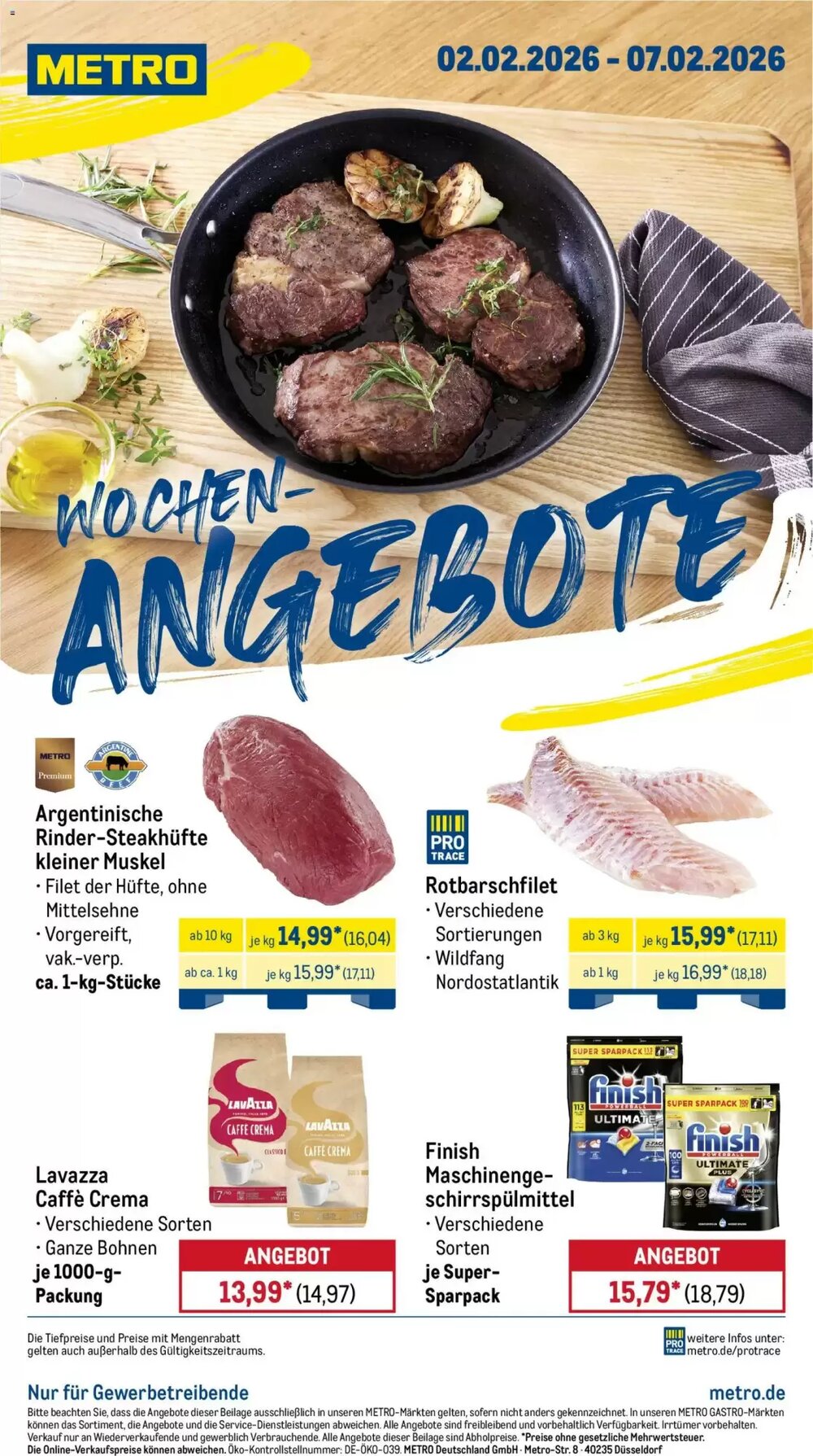 METRO Prospekt (ab 02.02.2026) zum Blättern - Seite 1