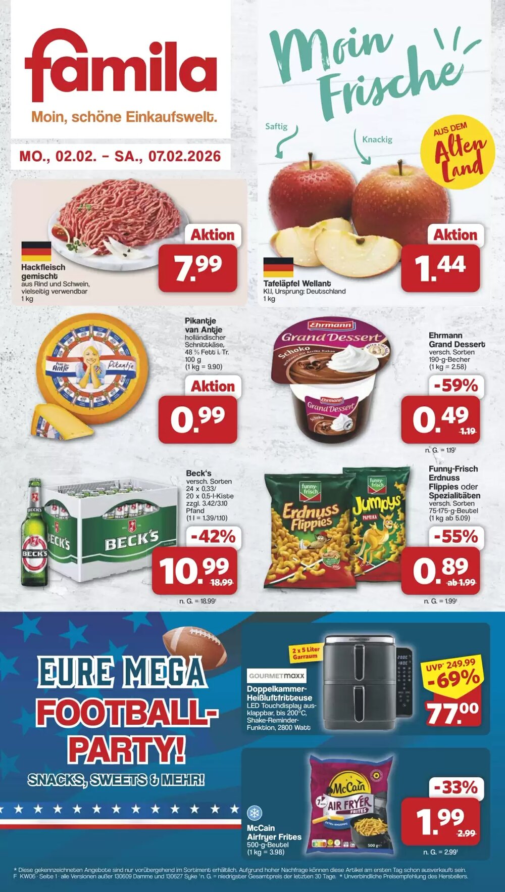 Famila Nord West Prospekt (ab 02.02.2026) zum Blättern - Seite 1