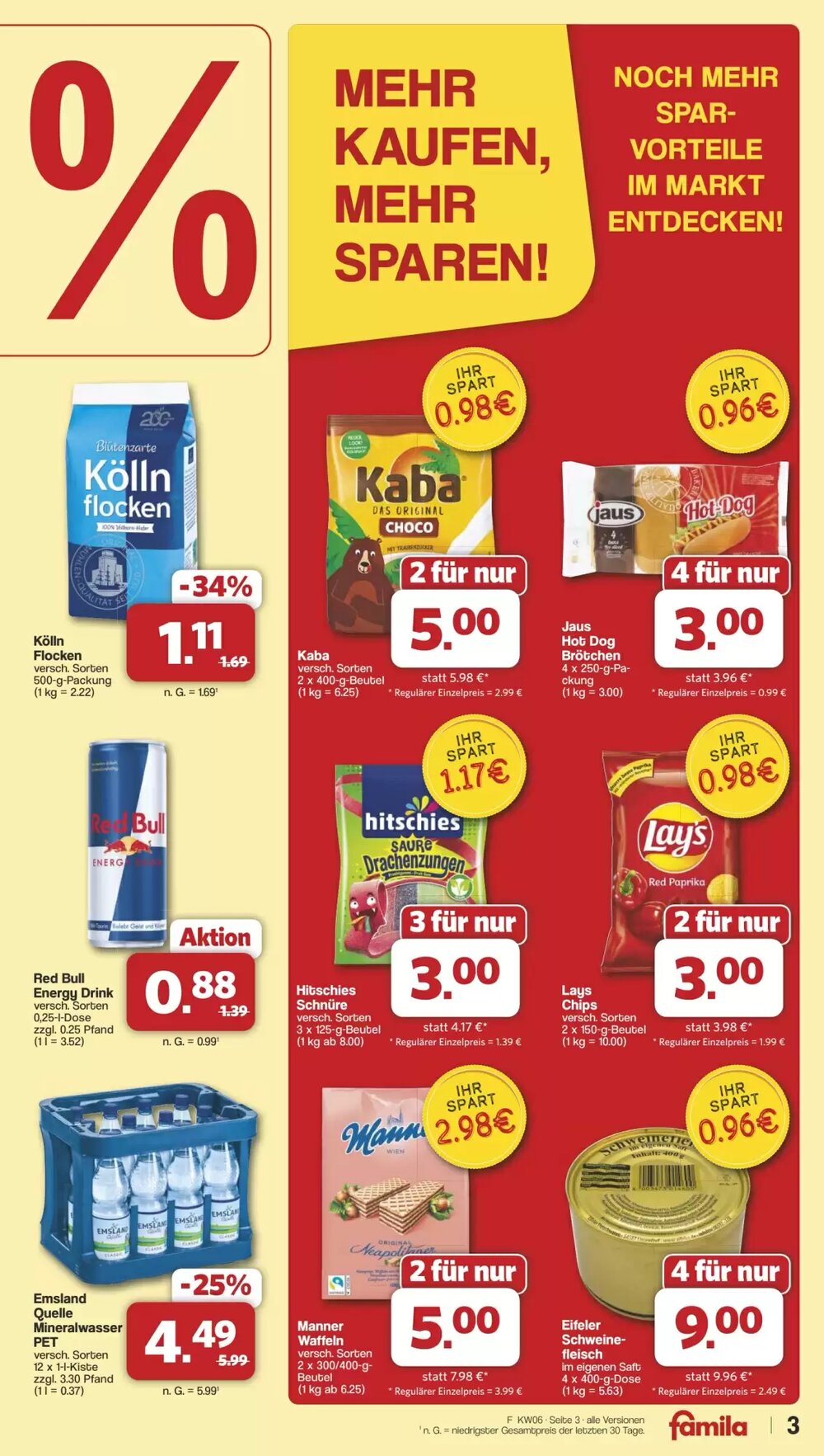 Famila Nord West Prospekt (ab 02.02.2026) zum Blättern - Seite 3