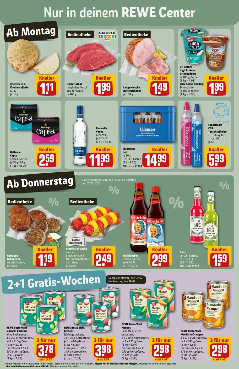 REWE Center Prospekt (ab 02.02.2026) zum Blättern - Seite 3