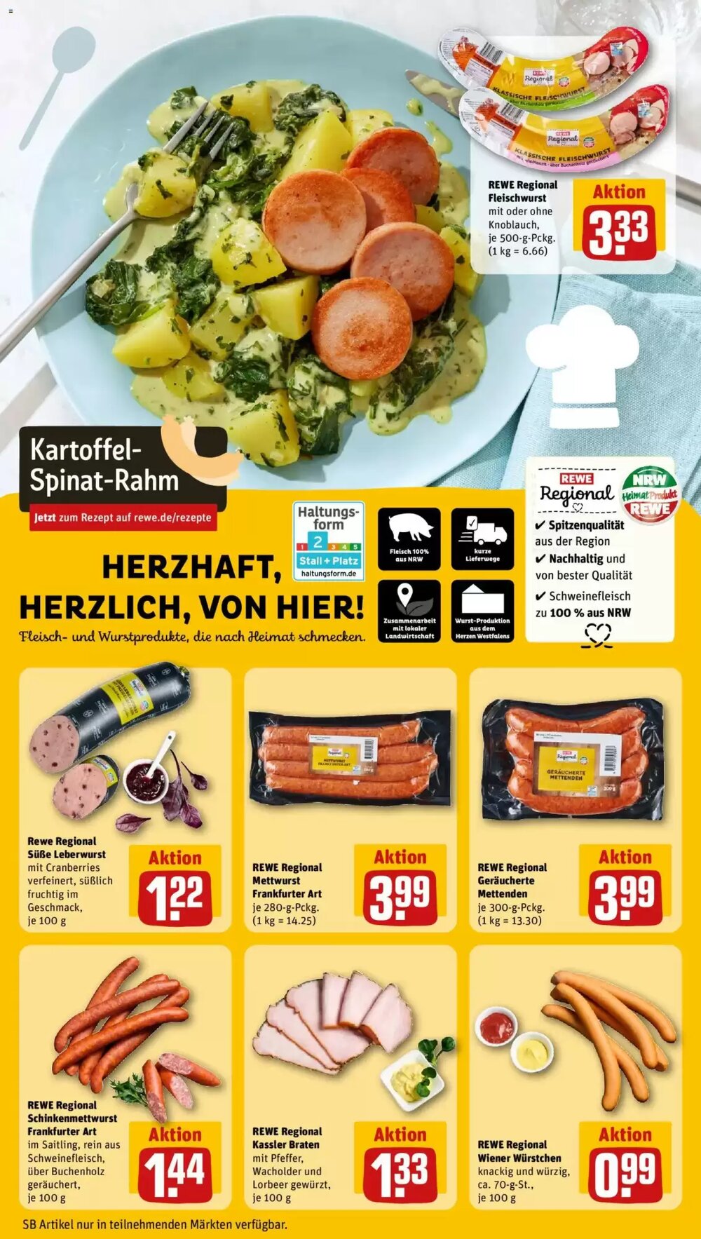 REWE Kaufpark Prospekt (ab 02.02.2026) zum Blättern - Seite 13