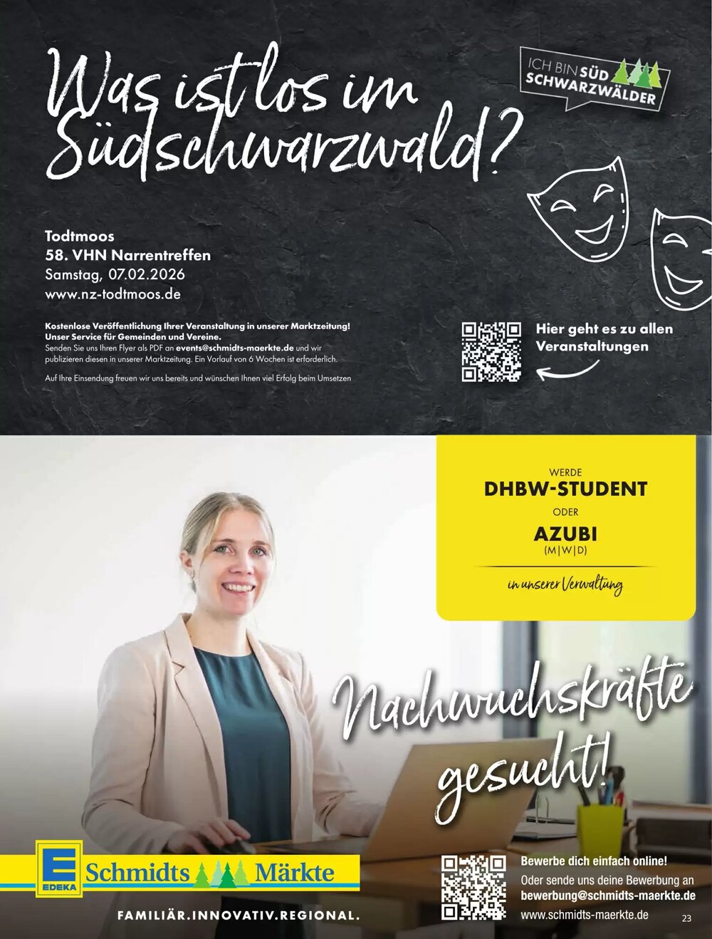 Schmidt's Märkte Prospekt (ab 02.02.2026) zum Blättern - Seite 23