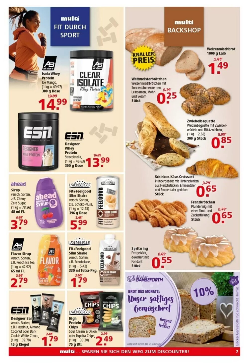 Multi Markt Prospekt (ab 02.02.2026) zum Blättern - Seite 7