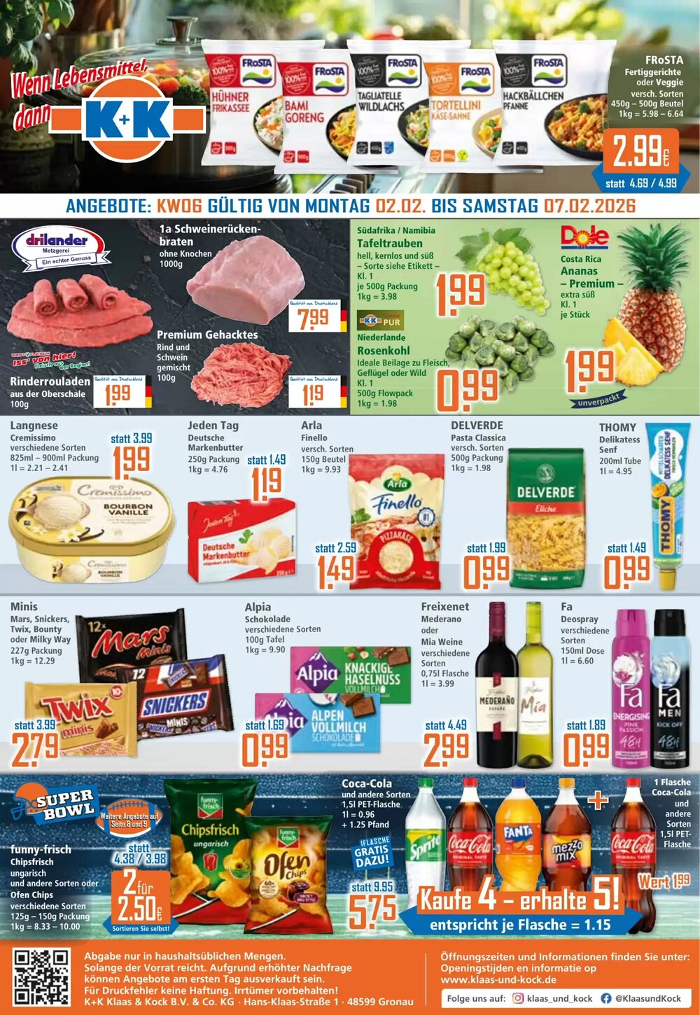 Klaas und Kock Prospekt (ab 02.02.2026) zum Blättern - Seite 1