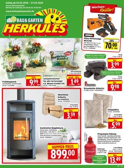 Herkules Baumarkt Prospekt (ab 02.02.2026) zum Blättern
