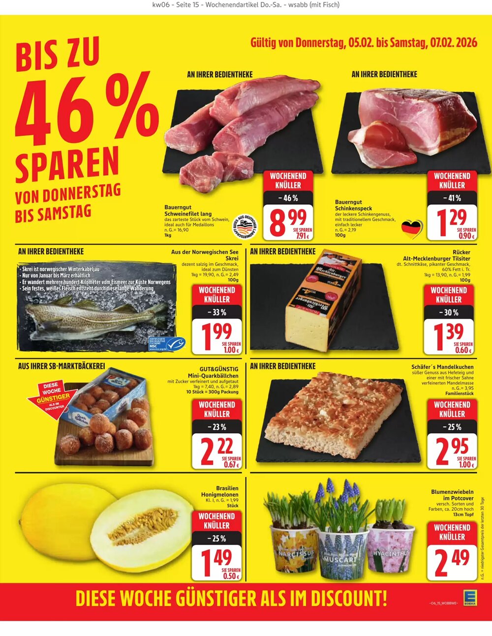 Edeka Prospekt (ab 02.02.2026) zum Blättern - Seite 15