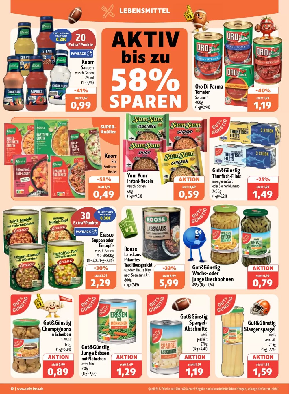 Aktiv Irma Prospekt (ab 02.02.2026) zum Blättern - Seite 10