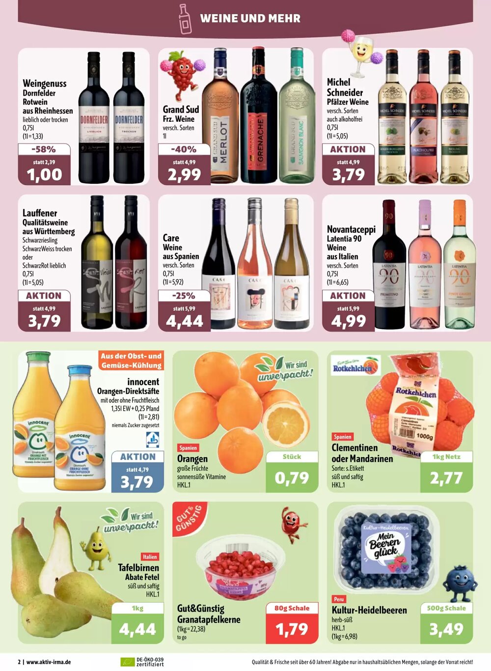 Aktiv Irma Prospekt (ab 02.02.2026) zum Blättern - Seite 2