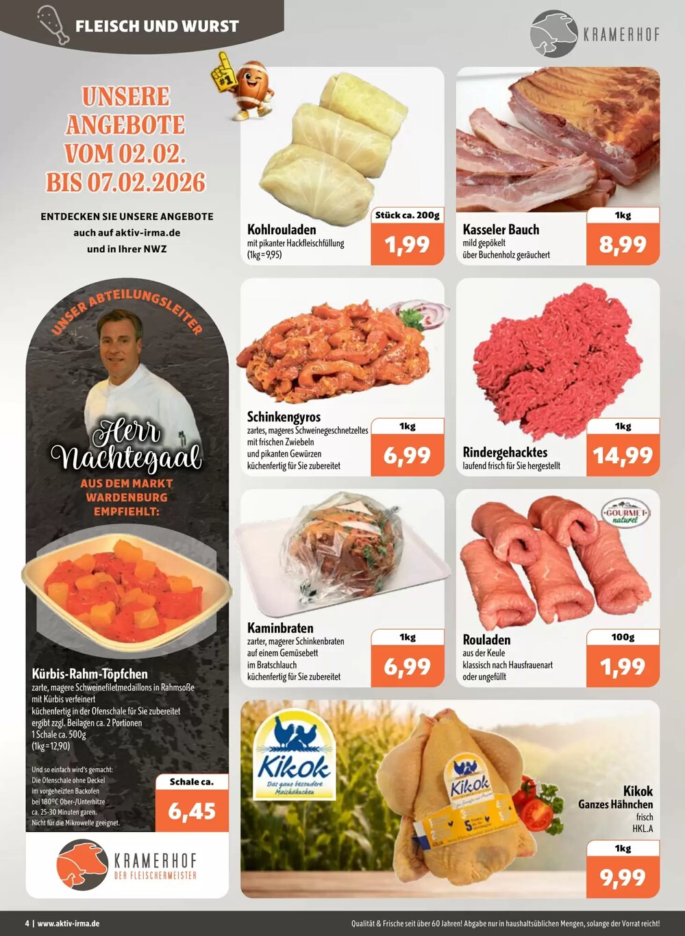 Aktiv Irma Prospekt (ab 02.02.2026) zum Blättern - Seite 4