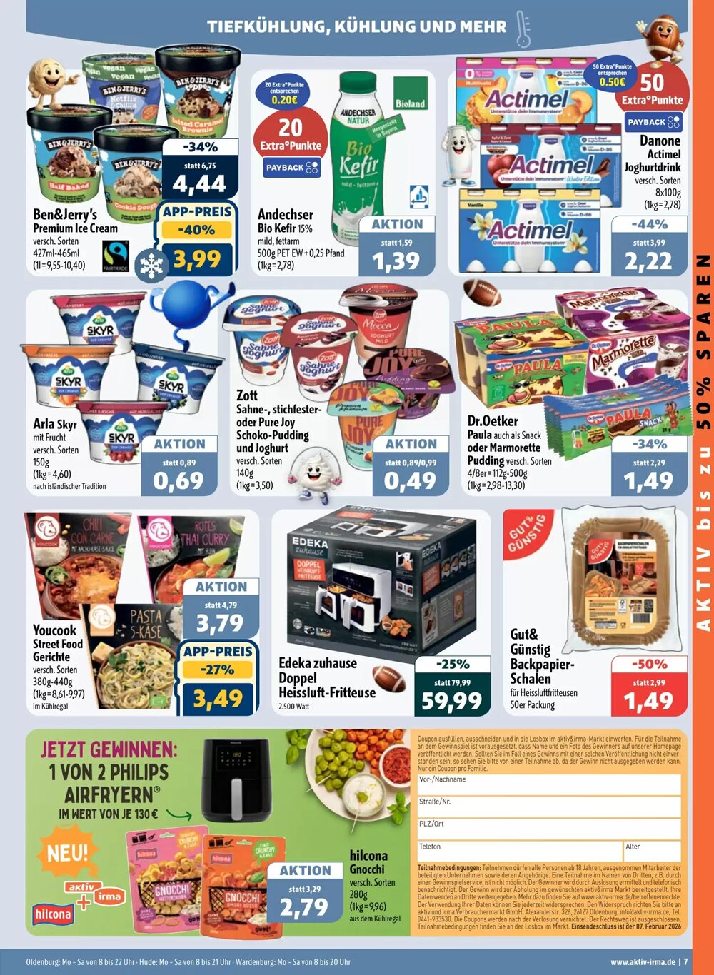 Aktiv Irma Prospekt (ab 02.02.2026) zum Blättern - Seite 7