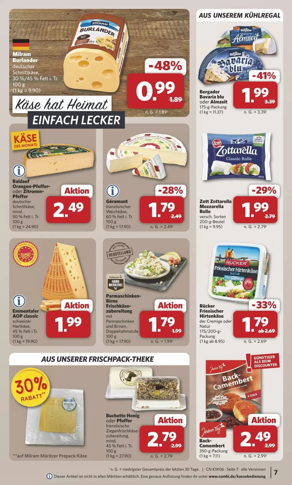 Combi Prospekt (ab 02.02.2026) zum Blättern - Seite 7