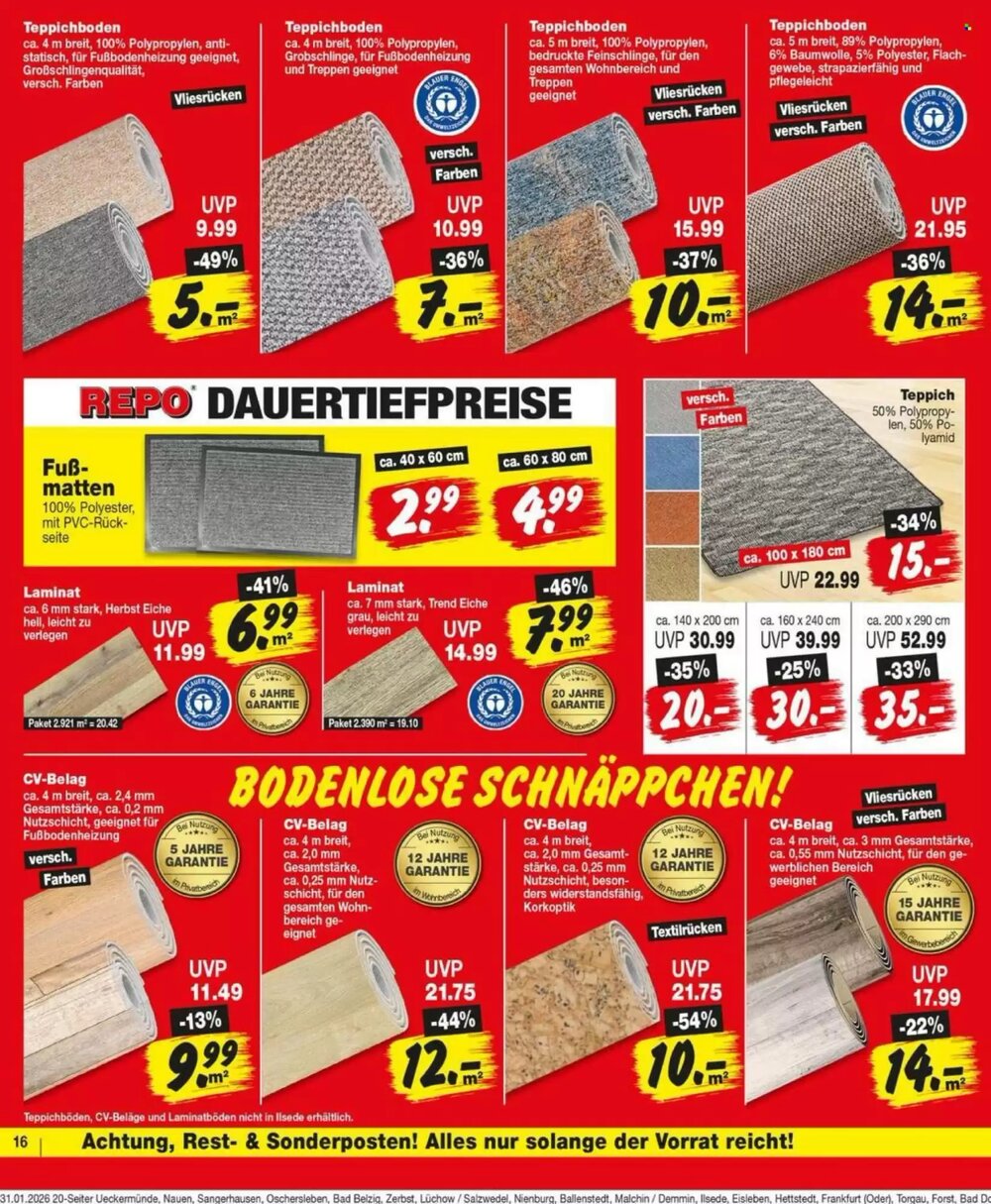 Repo Markt Prospekt (ab 02.02.2026) zum Blättern - Seite 16