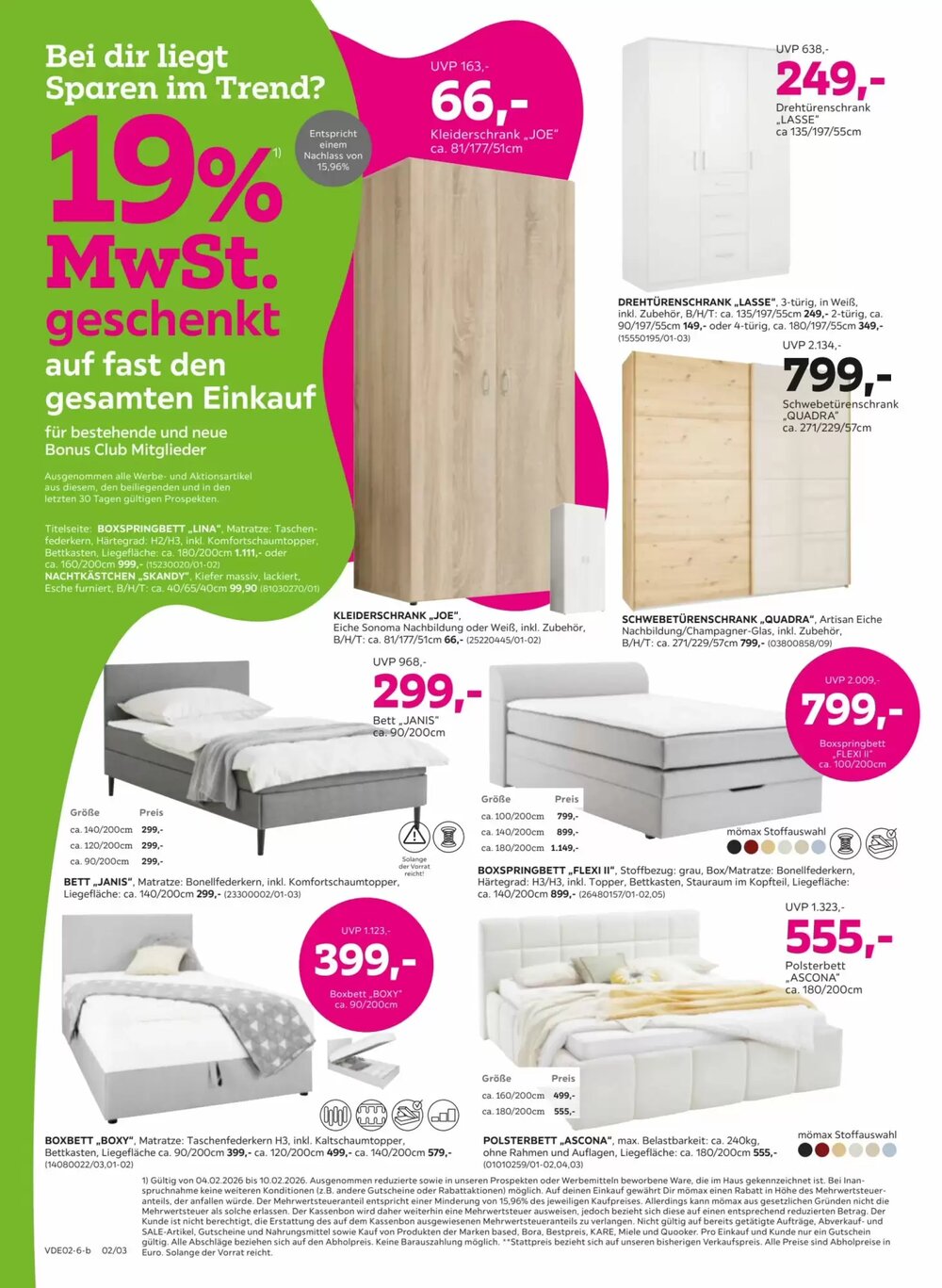 Mömax Prospekt (ab 02.02.2026) zum Blättern - Seite 2