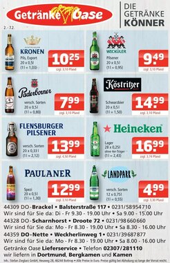 Getränke Oase Prospekt (ab 02.02.2026) zum Blättern