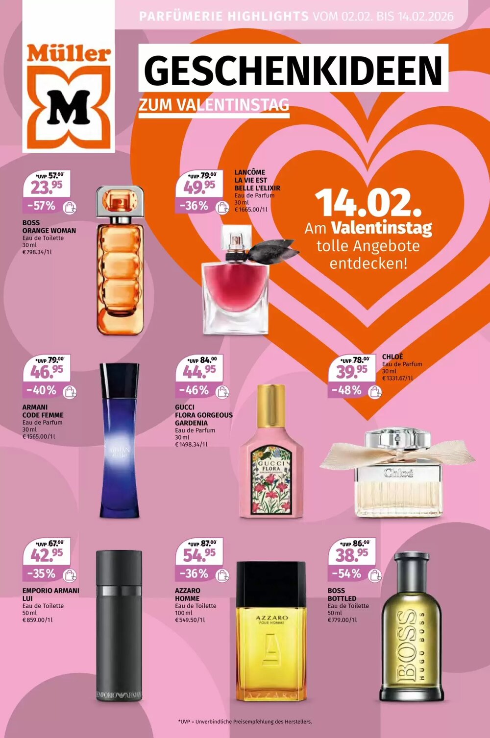 Müller Prospekt (ab 02.02.2026) zum Blättern - Seite 1