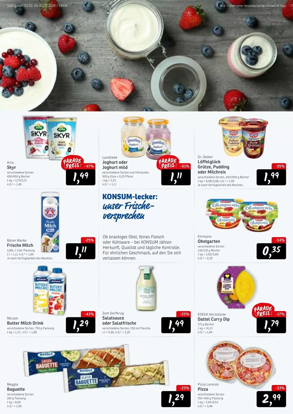 KONSUM Prospekt (ab 02.02.2026) zum Blättern - Seite 4