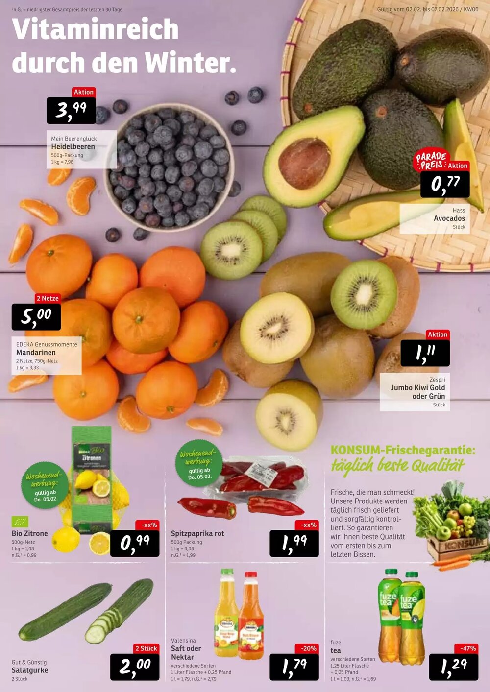 KONSUM Prospekt (ab 02.02.2026) zum Blättern - Seite 5