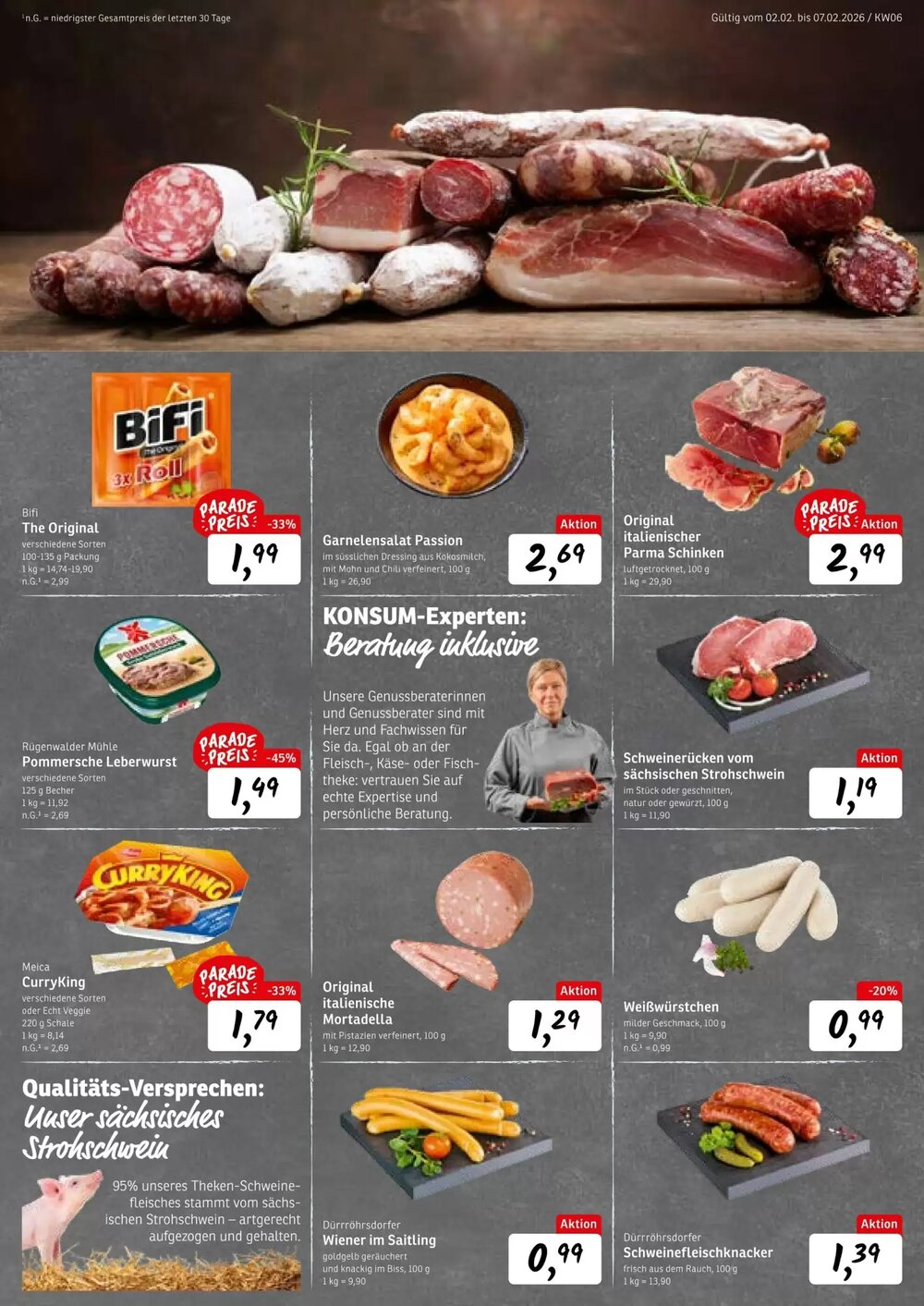 KONSUM Prospekt (ab 02.02.2026) zum Blättern - Seite 7