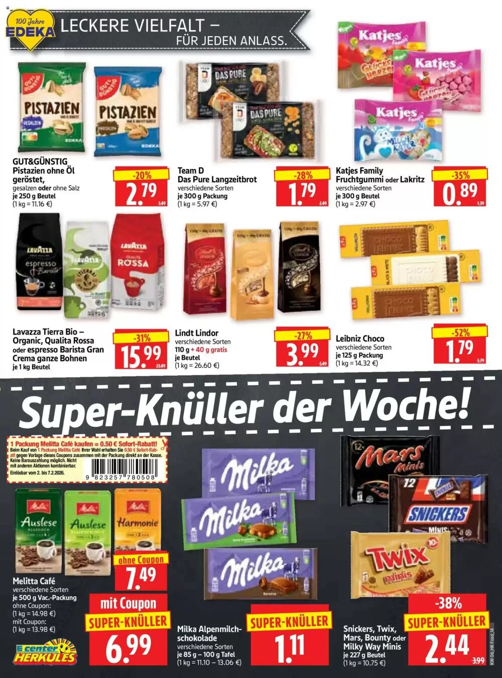 Edeka Herkules Prospekt (ab 02.02.2026) zum Blättern - Seite 14