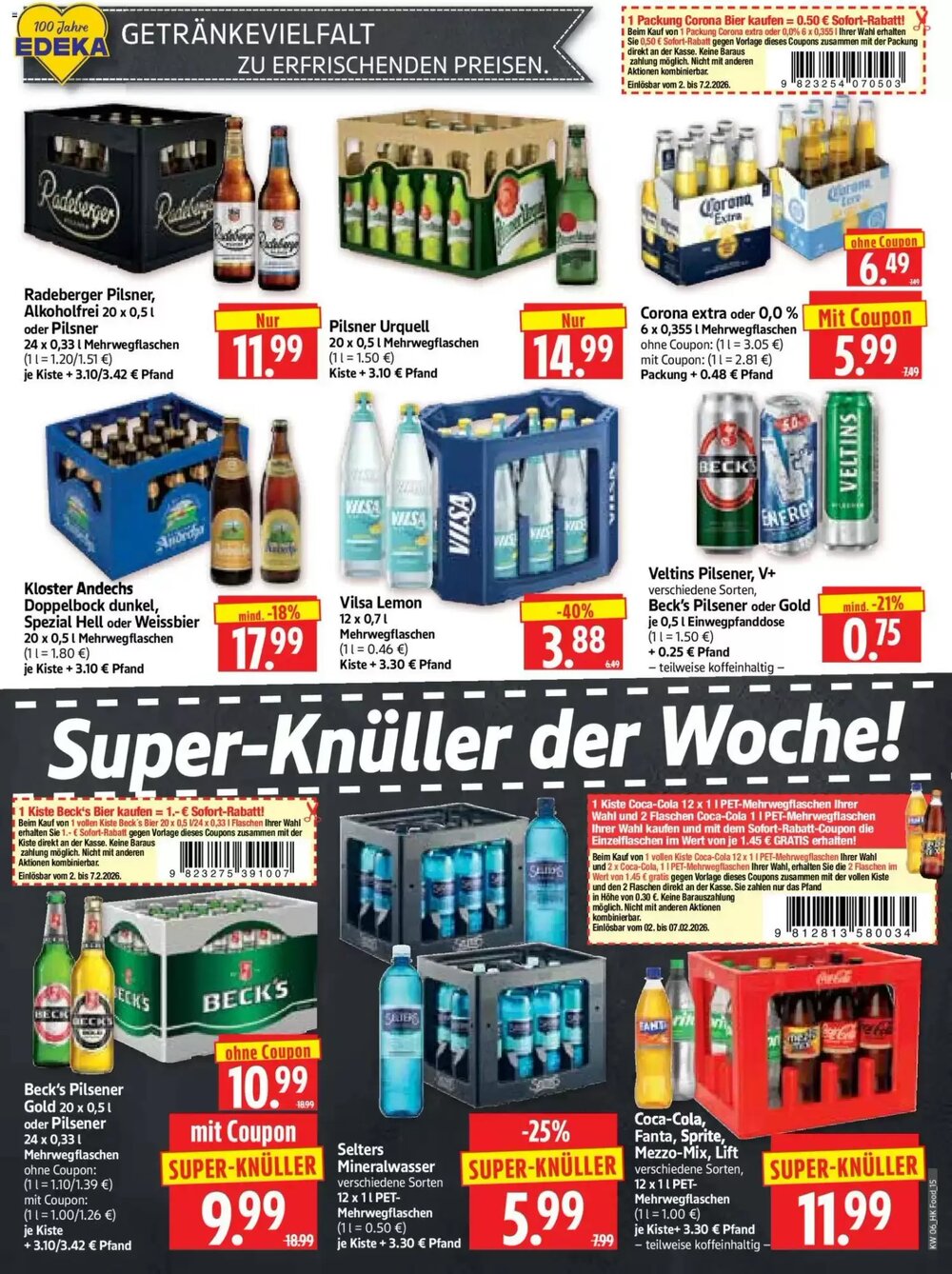 Edeka Herkules Prospekt (ab 02.02.2026) zum Blättern - Seite 15