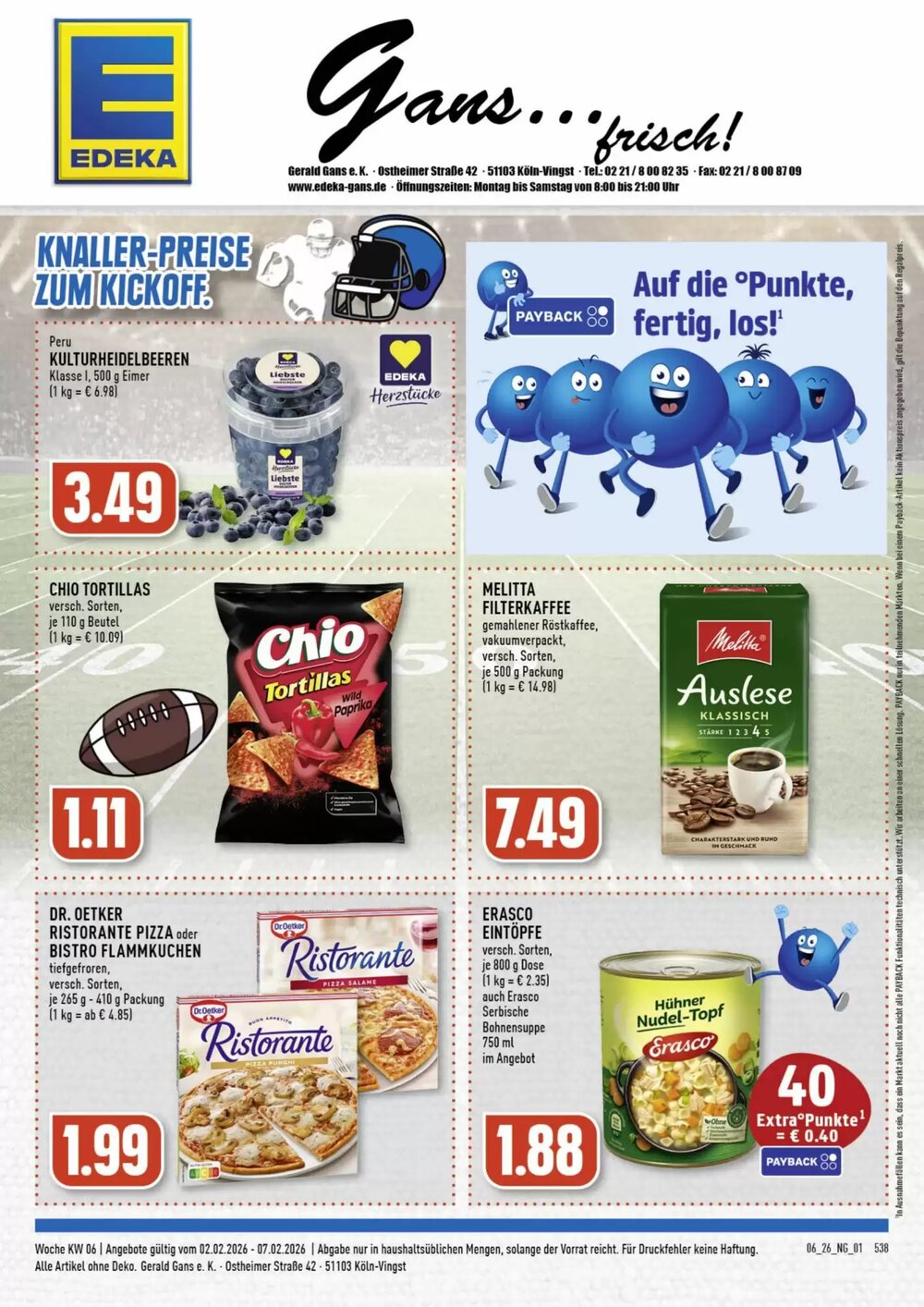 Edeka Prospekt (ab 02.02.2026) zum Blättern - Seite 1