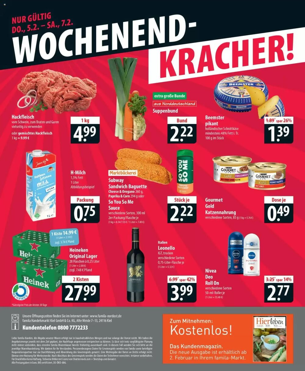 Famila Nord Ost Prospekt (ab 02.02.2026) zum Blättern - Seite 28