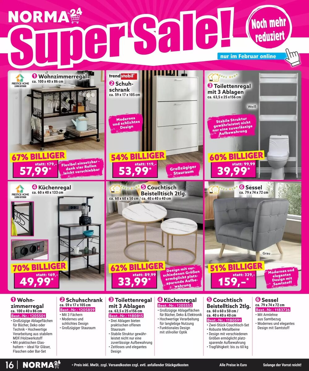 Norma Prospekt (ab 02.02.2026) zum Blättern - Seite 16
