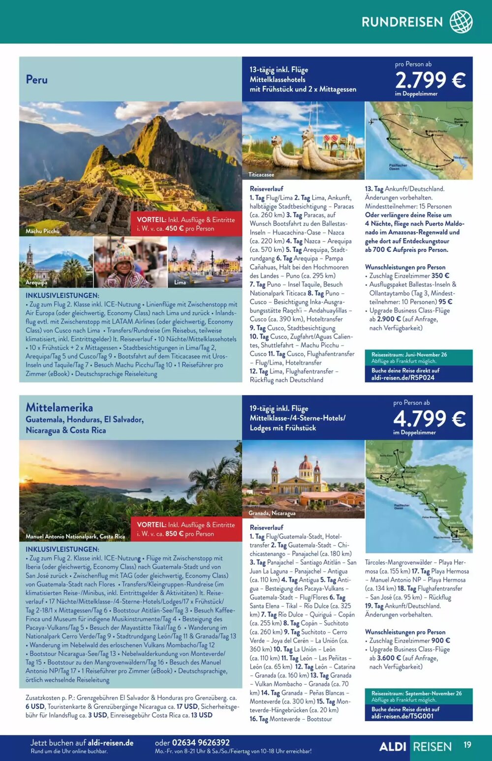 Aldi Süd Reisen Prospekt (ab 02.02.2026) zum Blättern - Seite 19