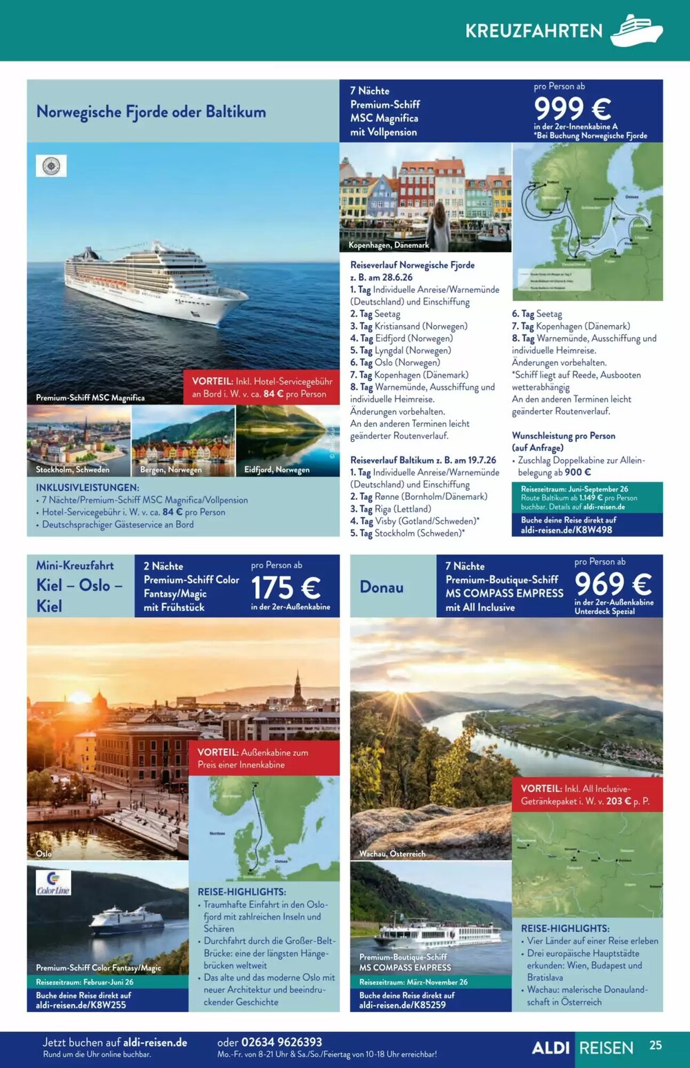 Aldi Süd Reisen Prospekt (ab 02.02.2026) zum Blättern - Seite 25