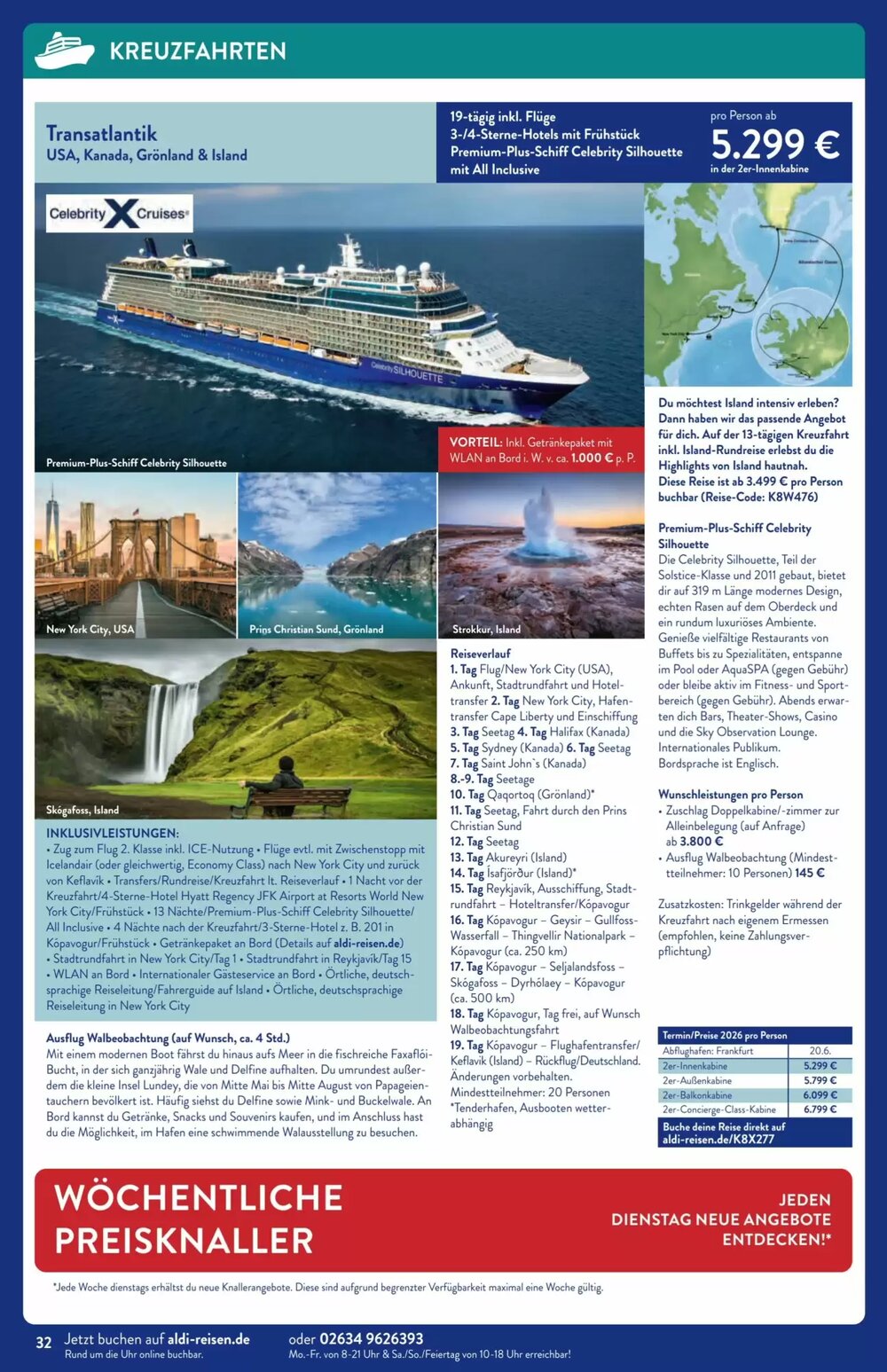 Aldi Süd Reisen Prospekt (ab 02.02.2026) zum Blättern - Seite 32