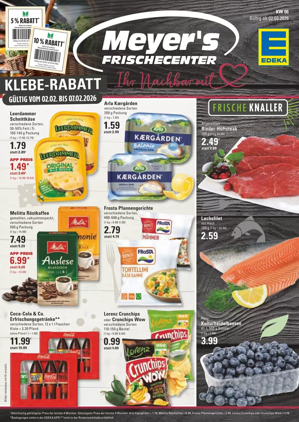 Meyer's Frischemarkt Prospekt (ab 02.02.2026) zum Blättern - Seite 1