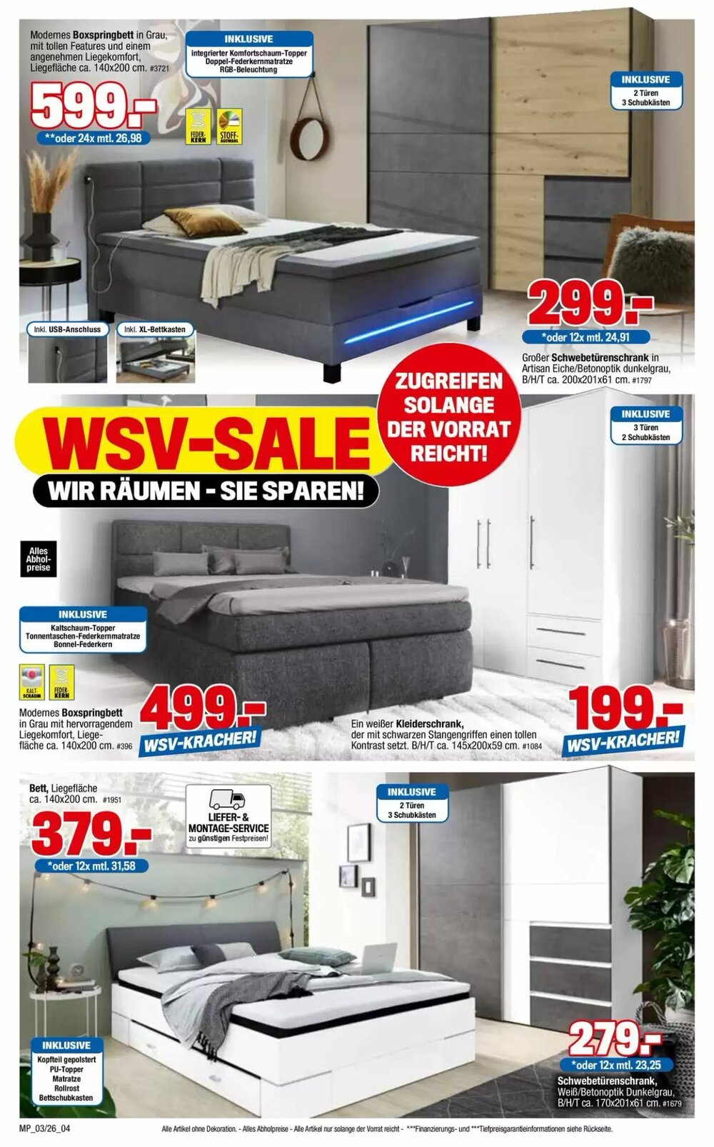 Möbelpiraten Prospekt (ab 02.02.2026) zum Blättern - Seite 4