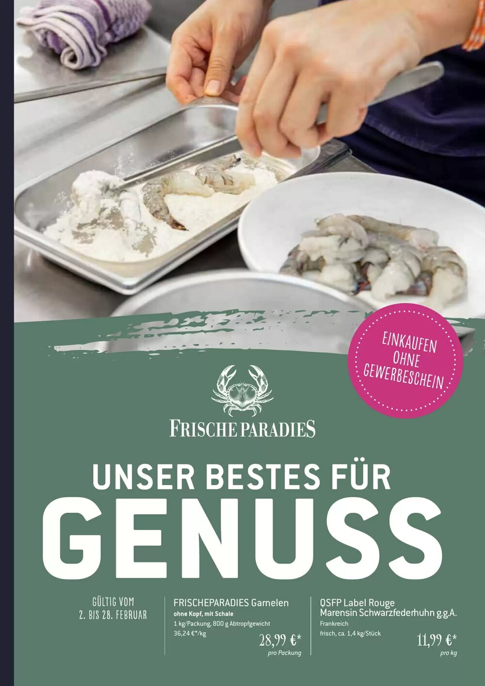 FrischeParadies Prospekt (ab 02.02.2026) zum Blättern - Seite 1