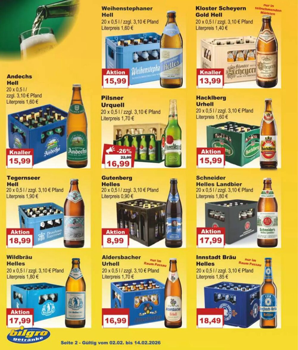 Bilgro Prospekt (ab 02.02.2026) zum Blättern - Seite 2