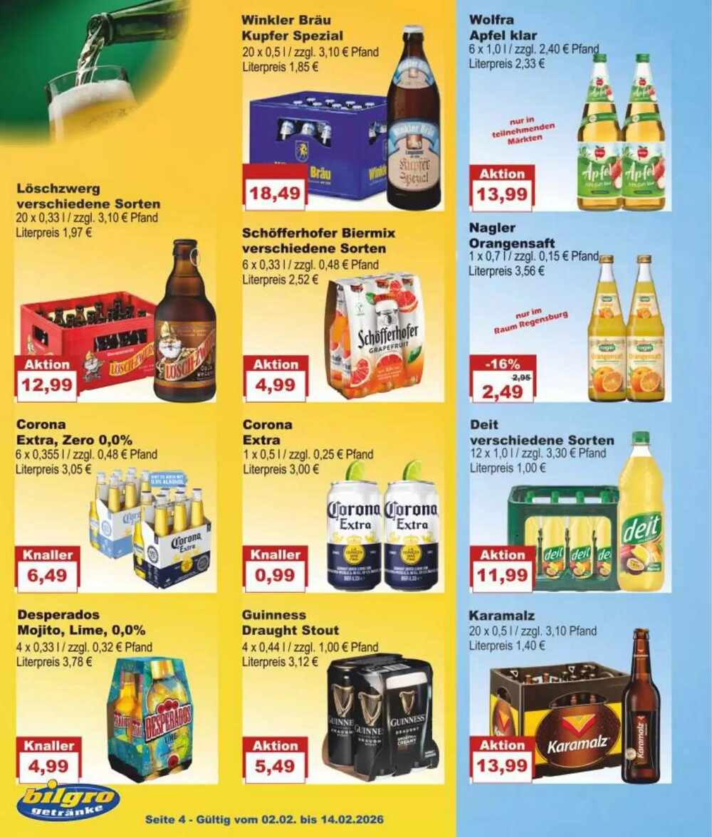 Bilgro Prospekt (ab 02.02.2026) zum Blättern - Seite 4