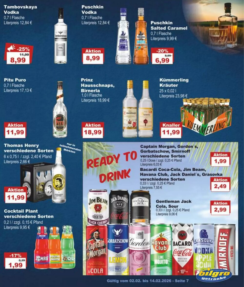 Bilgro Prospekt (ab 02.02.2026) zum Blättern - Seite 7
