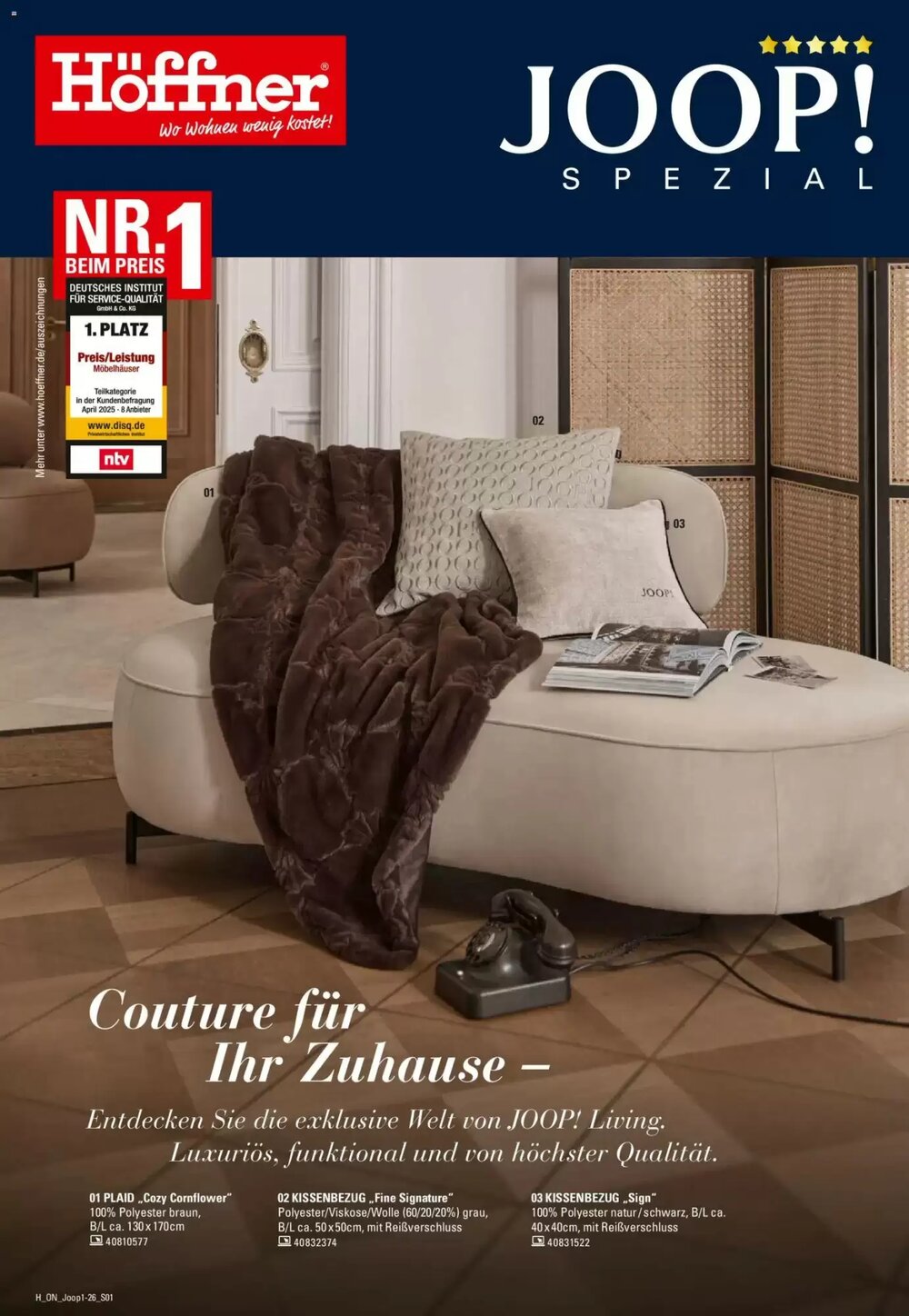 Höffner Prospekt (ab 04.02.2026) zum Blättern - Seite 1