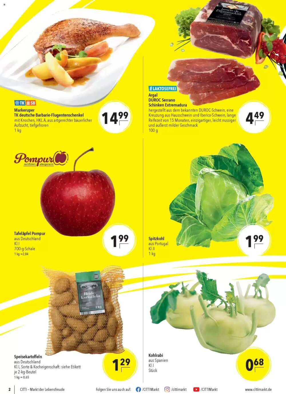 CITTI Markt Prospekt (ab 04.02.2026) zum Blättern - Seite 2