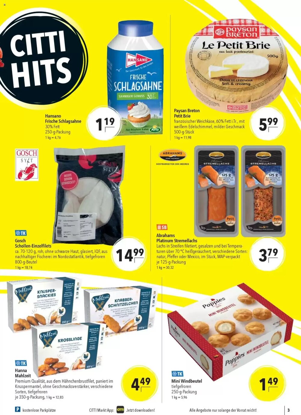 CITTI Markt Prospekt (ab 04.02.2026) zum Blättern - Seite 3