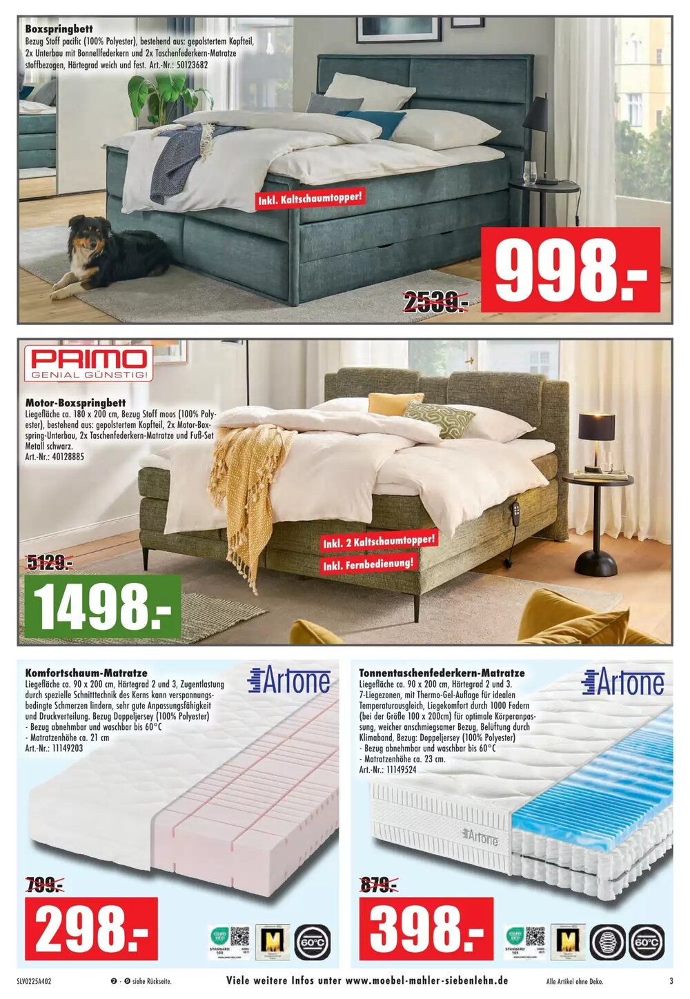 Möbel Mahler Prospekt (ab 04.02.2026) zum Blättern - Seite 3