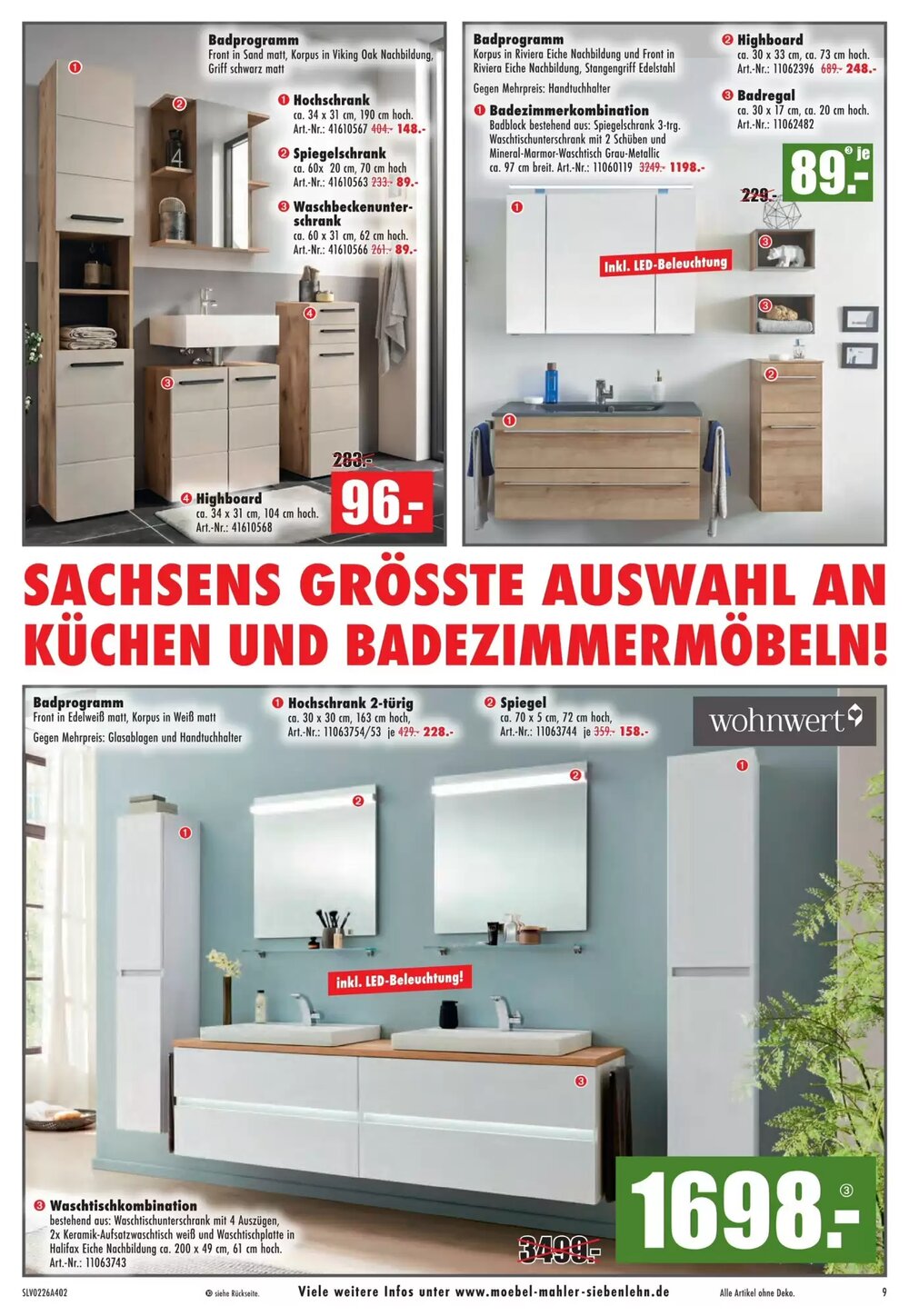 Möbel Mahler Prospekt (ab 04.02.2026) zum Blättern - Seite 9